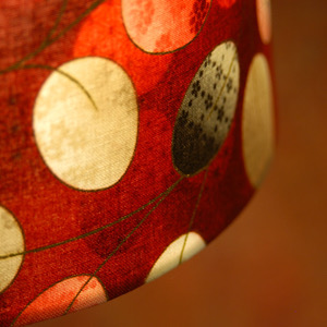 Lampe aus Altschrott Detail