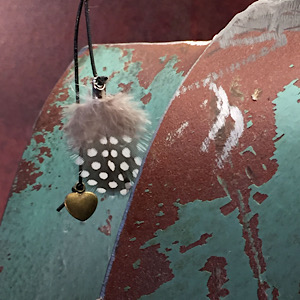 Lampe aus Altschrott Detail