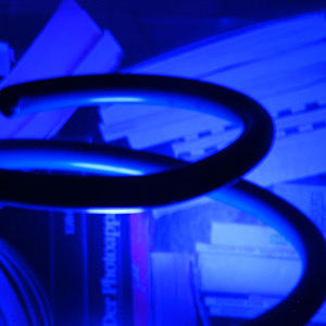 Lampe aus Sto&szlig;d&auml;mpfer