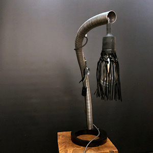 Lampe aus L&uuml;ftungsrohr