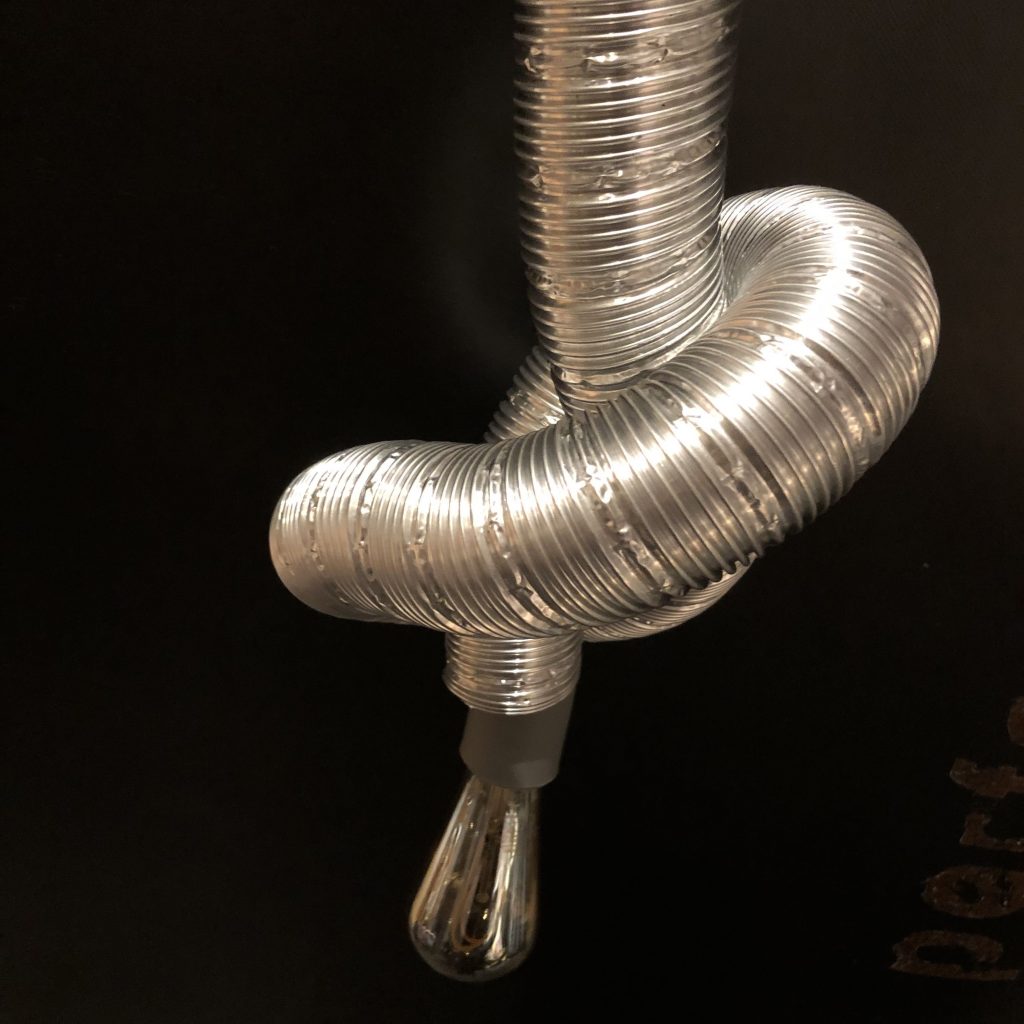 Lampe aus L&uuml;ftungsrohr